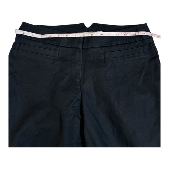 Karen Millen Pants Trouser Straight Leg Black Size 6 Quiet Luxury Work Business - Picture 5 of 7